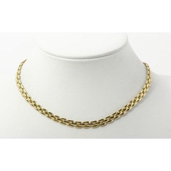 Givenchy Gold Cable Chain Necklace - Picture 1 of 3